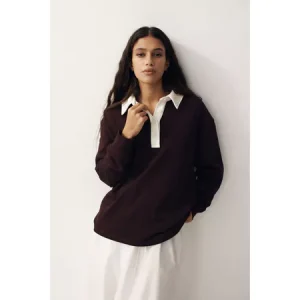 Garderobe - Wanita Kemeja Rugby Oversized